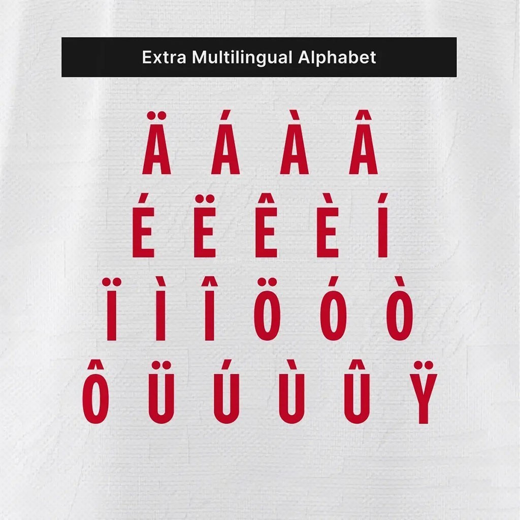 2026英格兰世界杯球衣字体